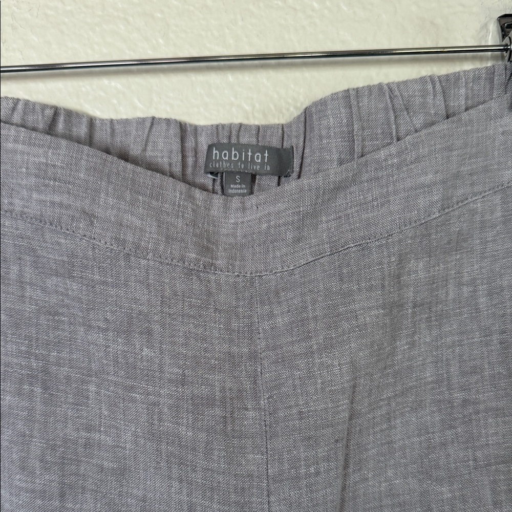 Habitat clothes to live in small light gray linen pants - Picture 2 of 12